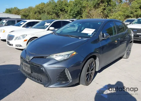 2017 Toyota Corolla Se z USA, uszkodzony, nr VIN 5YFBURHE0HP704332
